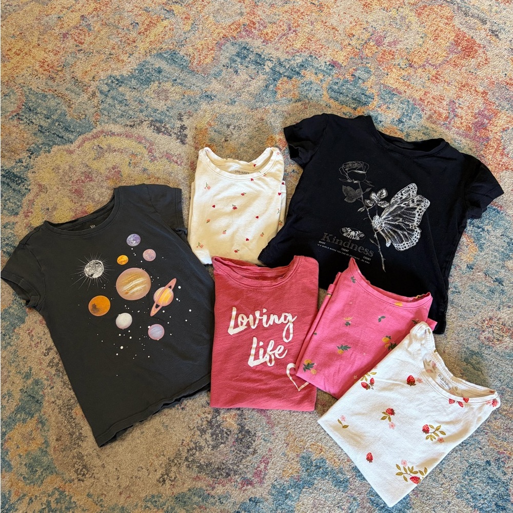 Girls Short Sleeve T-shirt bundle